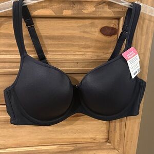 Smooth Black Underwire T-Shirt Bra